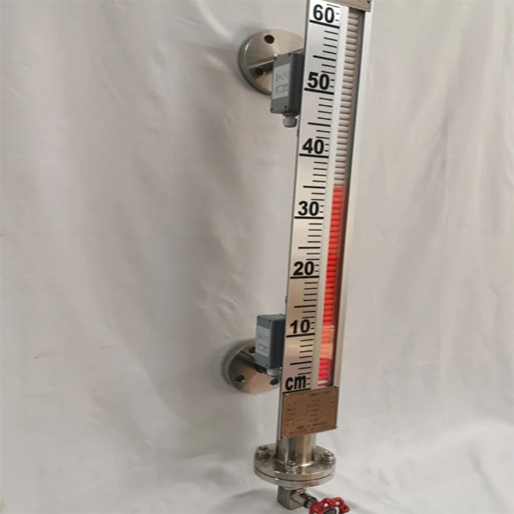 Magnetic Water Liquid Level Gauge Magnetic Flap Level Gauge