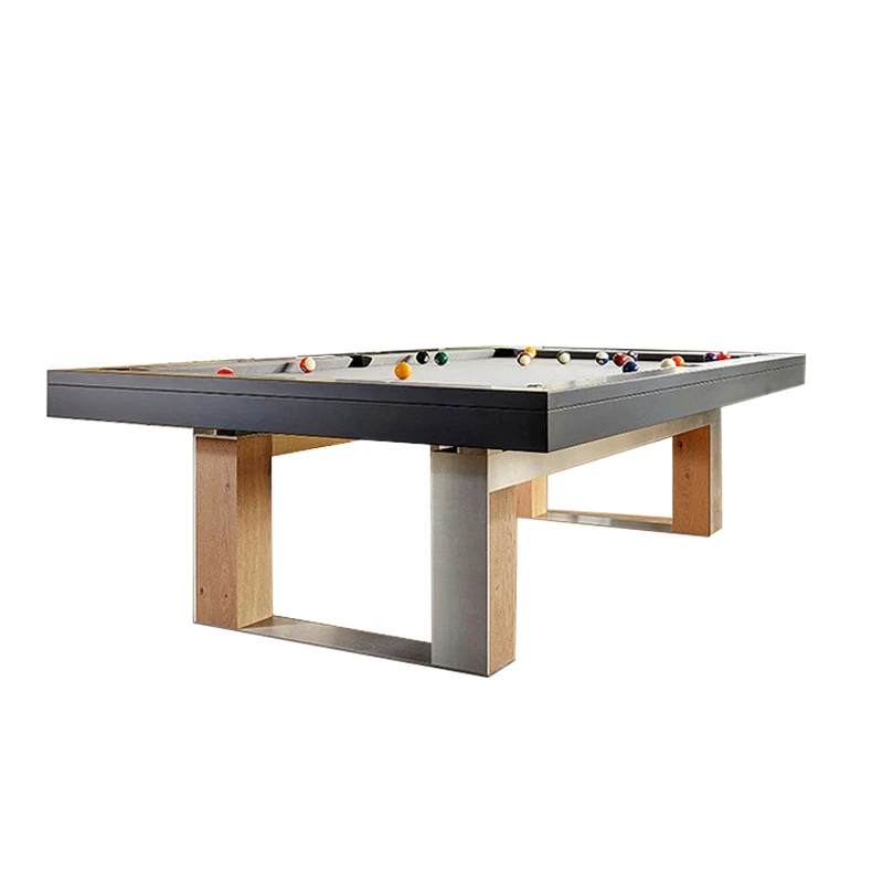 Factory wholesale multi functional 3 in 1 solid wood frame marble slate 7ft 8ft 9ft dining pool table