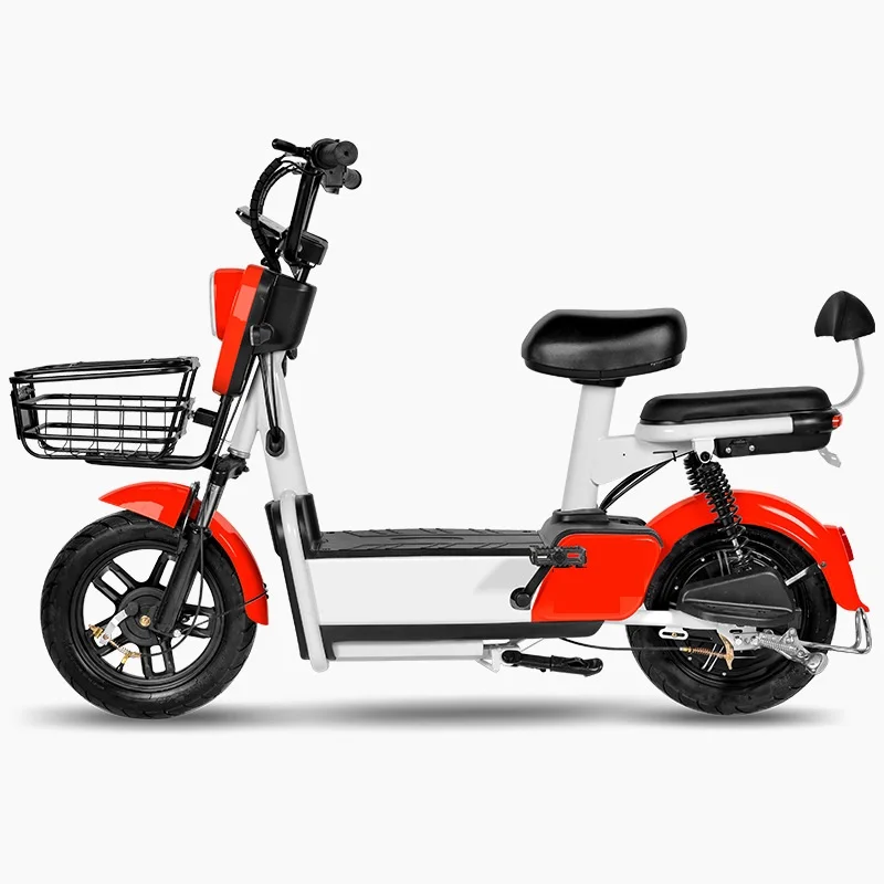 High Quality 48v 60v Battery Scooter Electric 350w 500w Motor Electric Bicycle 14inch Fat Tire Electric Bike