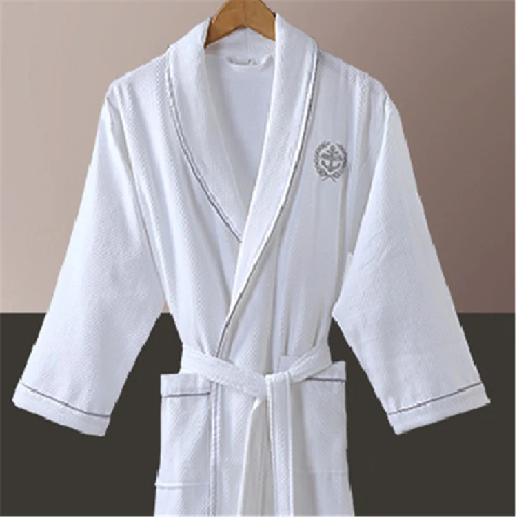 Ladies Thick Cotton Long Wedding Microfiber Terry and Waffle Bath Robes