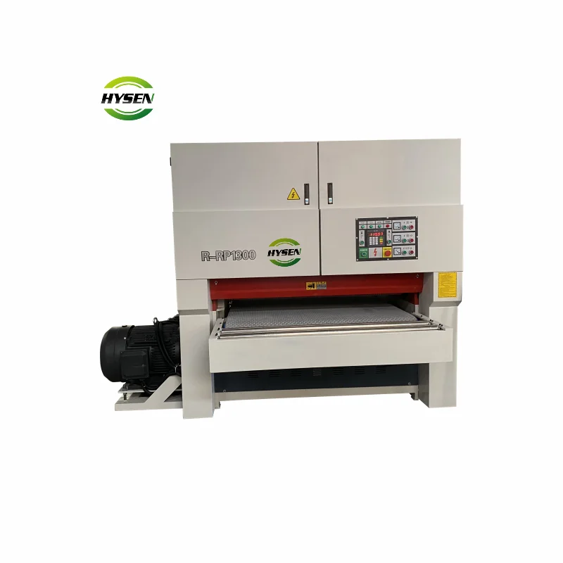 HYSEN R-RP1300 Wood Sander Sanding Machine 1300mm Working Width Belt Sanding Machine For Wood
