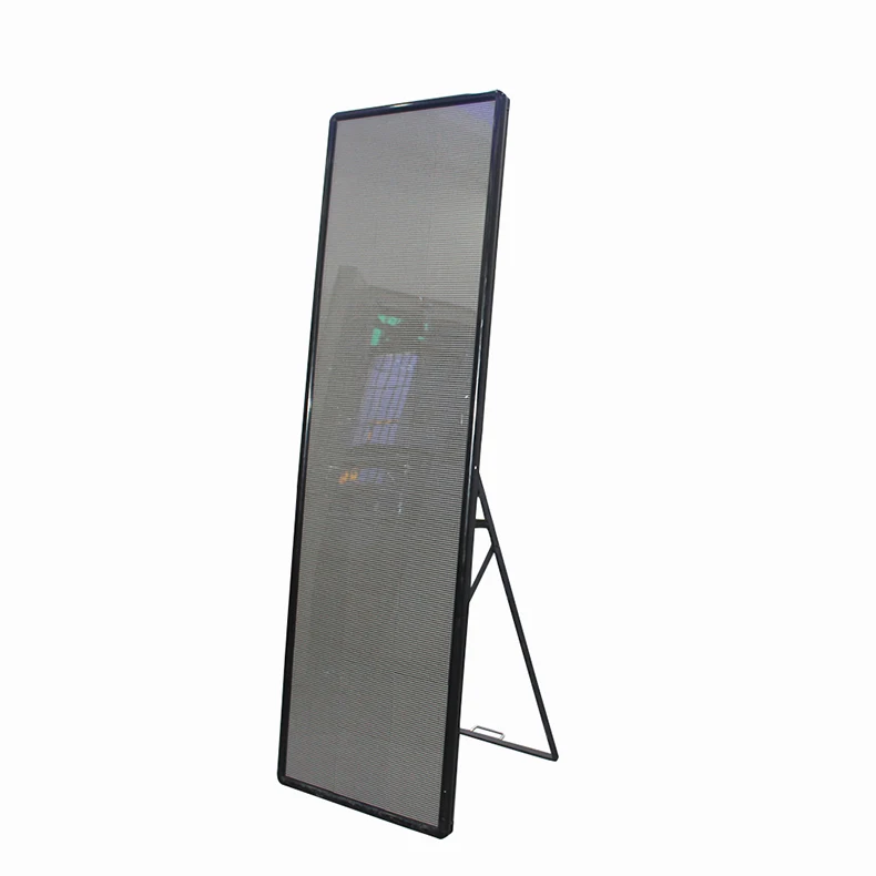 Digital Poster Led Screen Outdoor Indoor Led Display P1.8 P2 P2.5 P3 4g Wifi Usb Movable Mirror Poster Led Display Scree