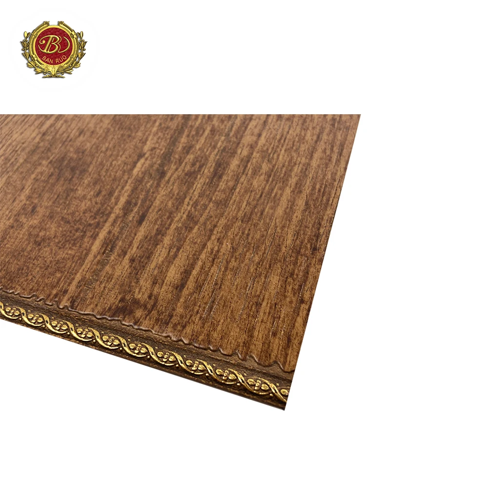 Banruo New Arrival Decorative Polystyrene Flat Molding Chair Rail Picture Frame Molding Crown Molding