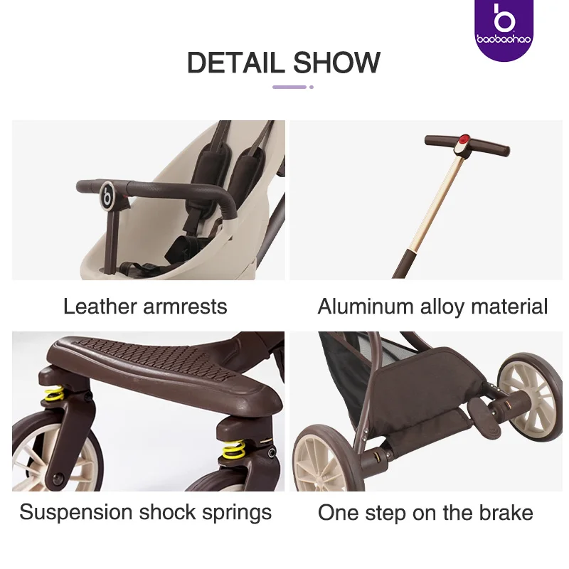 Baby stroller travel system light weight airplane kids stroller babys luggage egg 360 stroller leather ready to ship