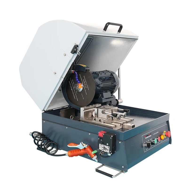 CT-250S High Efficiency Abrasive Manual Cutter for metallographic lab testing