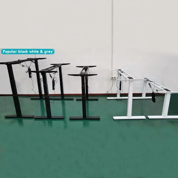 China electric elevator stand worktable bamboo table factory supplier