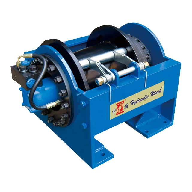 Compact Size Hydraulic Winch 10 Ton 22000 Lbs Trailer Winch For Sale
