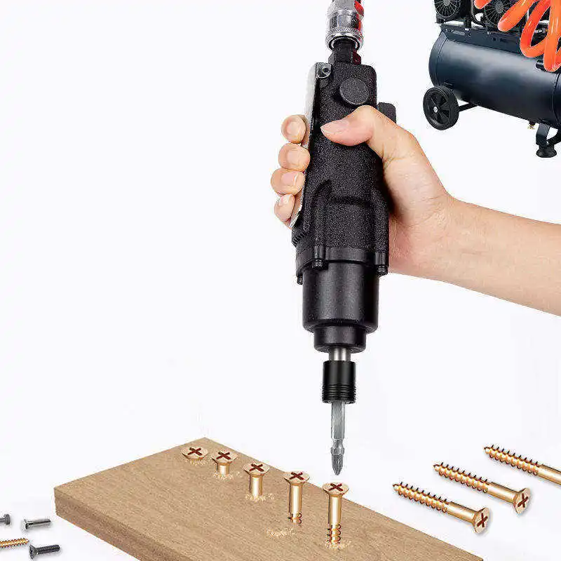 Industrial Adjustable Clutch Straight Pneumatic Impact Screwdriver High Torque Speed Air Tools Impact Screwdriver
