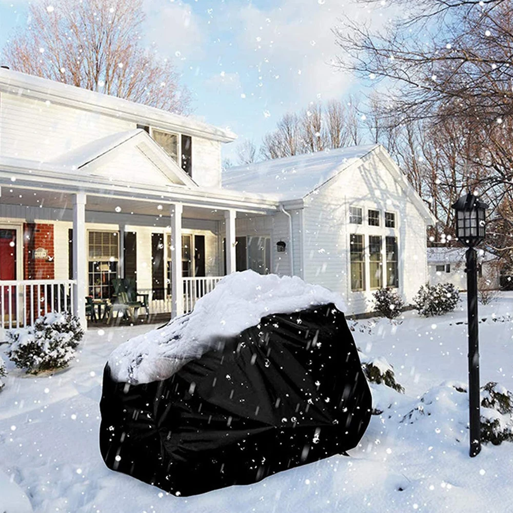 Customized Waterproof Universal Lawn Mower Cover Anti UV Tractor Lawn Mower Cover