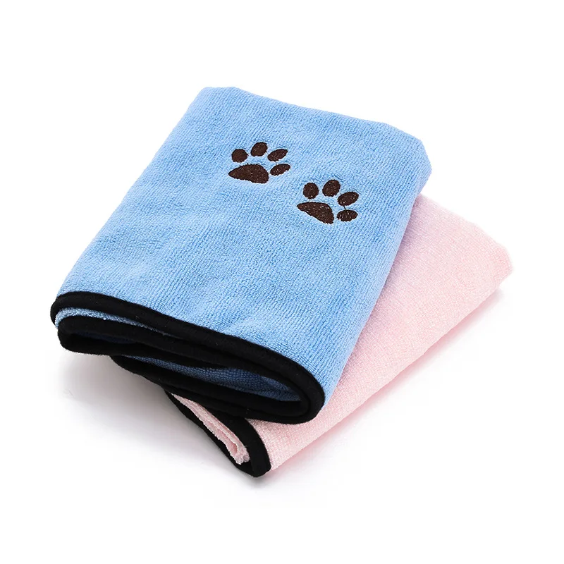 Pet products of pet cleaning dog drying towel absorbent quick drying dog bath cleaning towel microfiber pet towel for cat dog