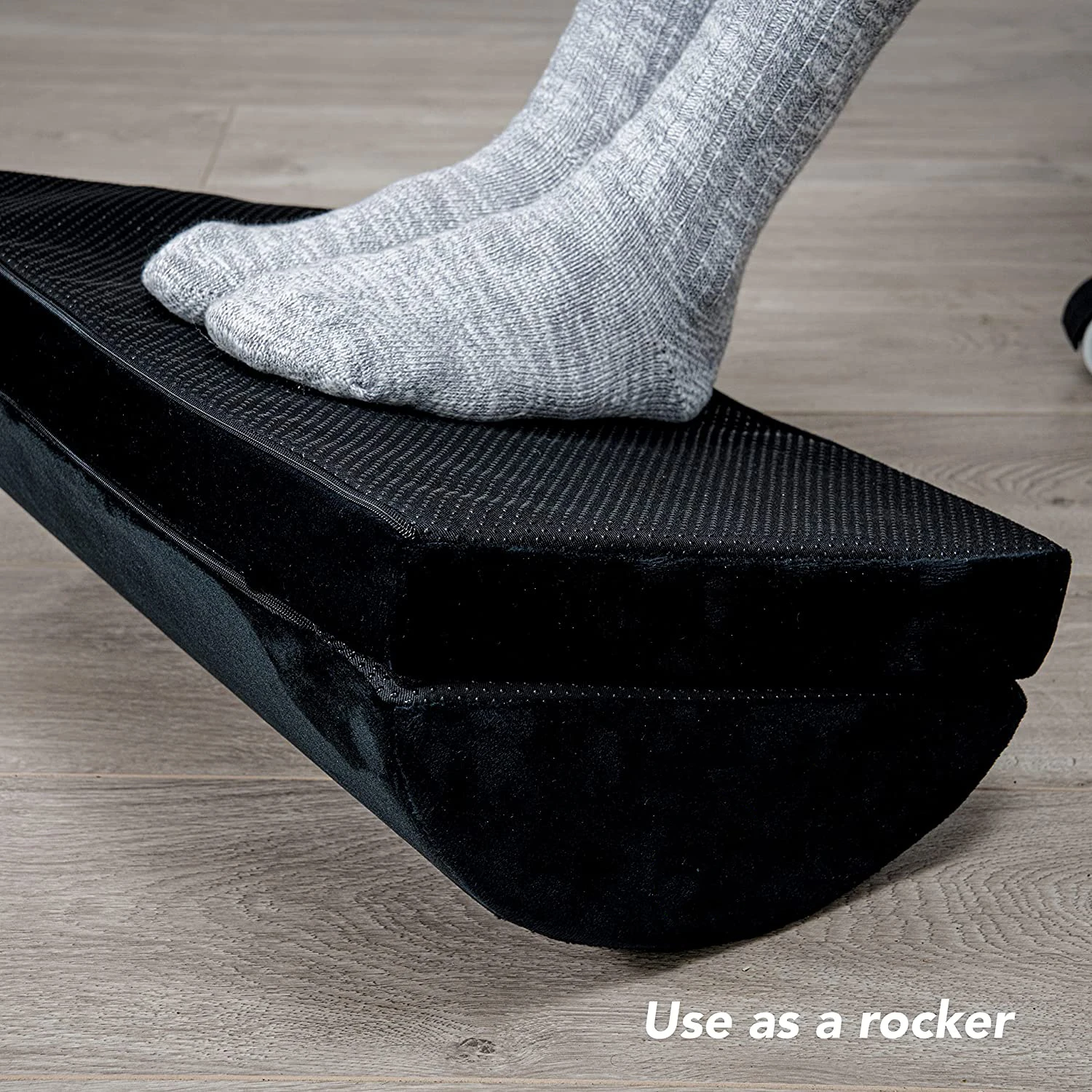 Memory Foam Foot Stool Pillow for Work Comfort Office Foot Rest for Under Desk