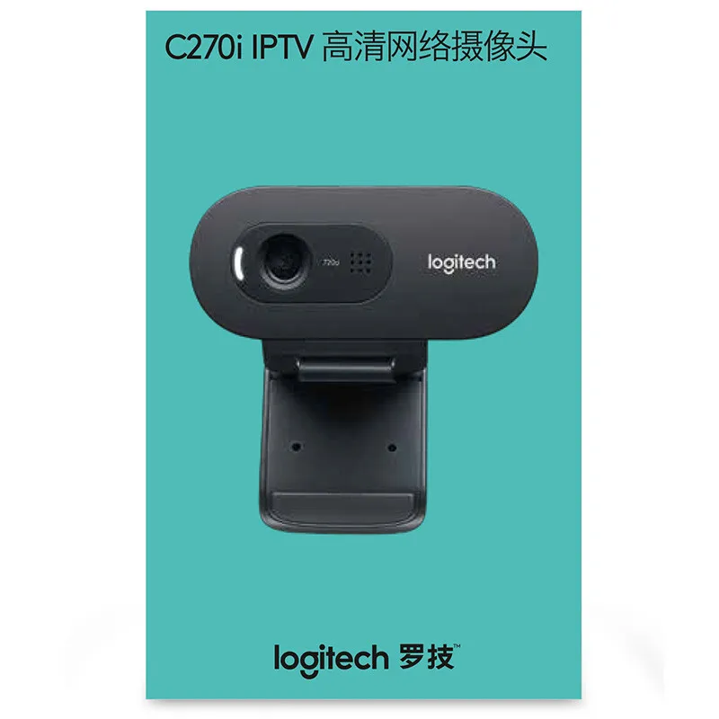 Logitech C270/270i IPTV HD Webcam 720P Driver-free For Desktop or Laptop