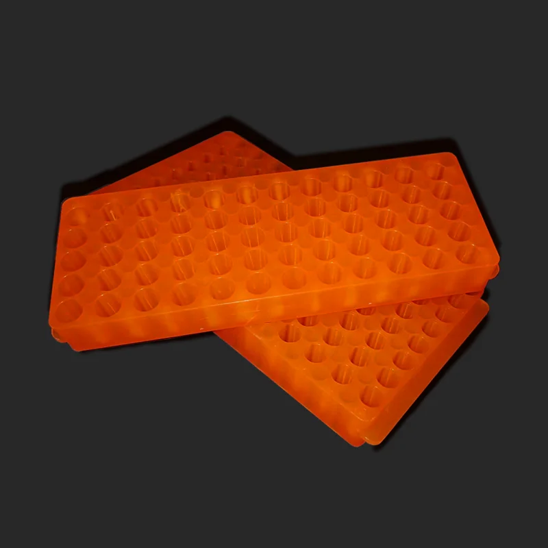 1 шт. лаборатория пробирки держатель стойка 0 5 мл/1 мл центрифужные стенд 2-сторонняя 60 отверстиями пластиковая центрифужная пробирка стеллаж для выставки