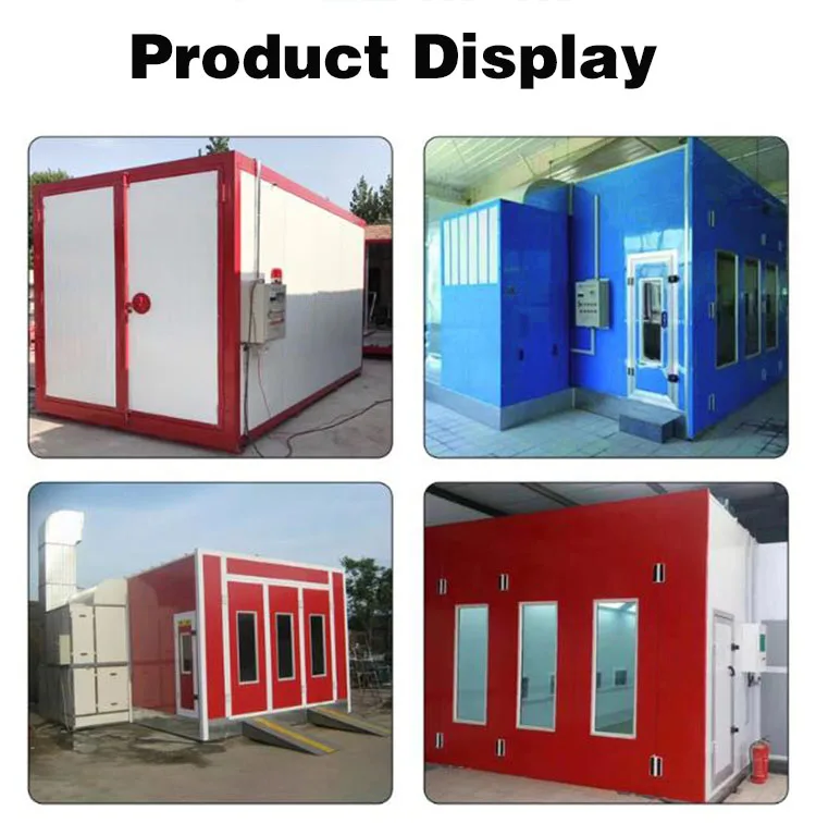 2023  Factory direct sales high quality fuel oil heating spray booth car painting
