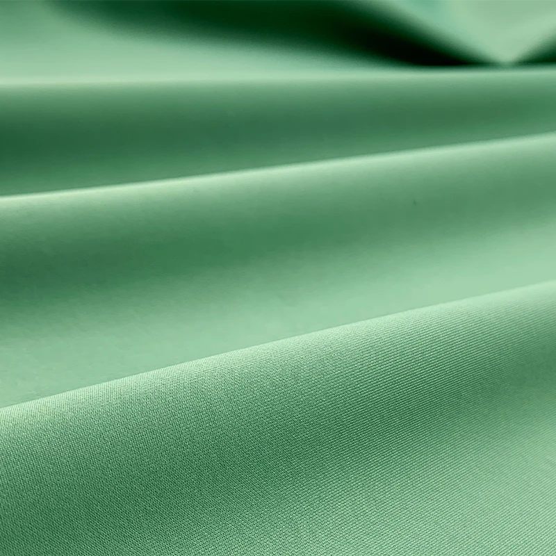 Custom plain dyed recycled Knitted 85 nylon 15 spandex  4 strech fabric for activewear swimwear yoga sportswear
