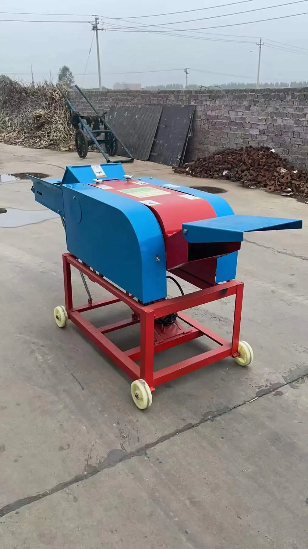 hot sale Chaff Cutter machine Forage Chopper Grass Shredder Fodder Cutting Machine For Sale