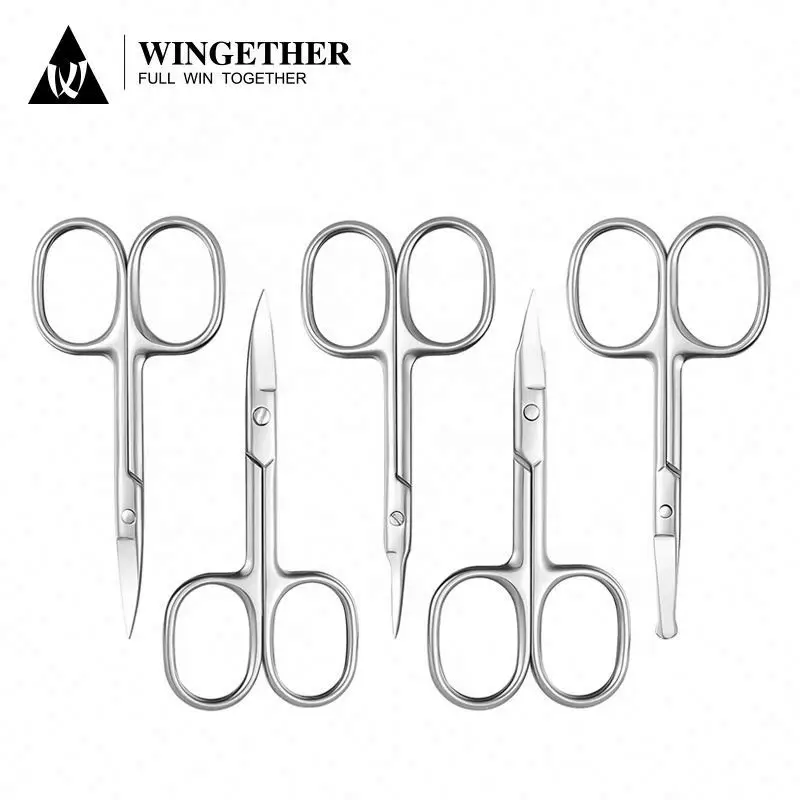 Wingether Amazon Hot Sell Wholesale Scissors Sharp Stainless Steel Cuticle Scissors Classical Cuticle Scissors
