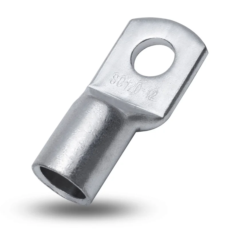 SC Tinned Plated Brass Copper Bimetallic Welding Automotive Round Ring Tubular Battery Wire Crimp Cable Lug Connectors Terminals