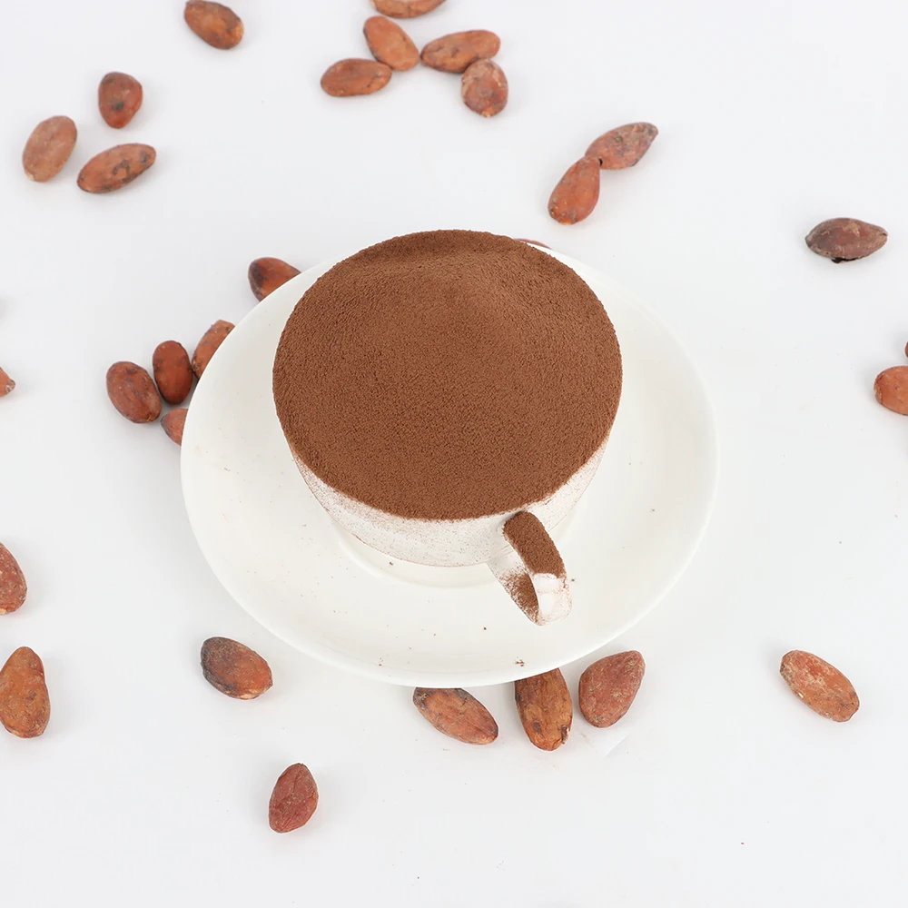 professional Supplier Best Selling Cocoa Powder Alkalized JH01(light brown) made from Ecuador cocoa beans