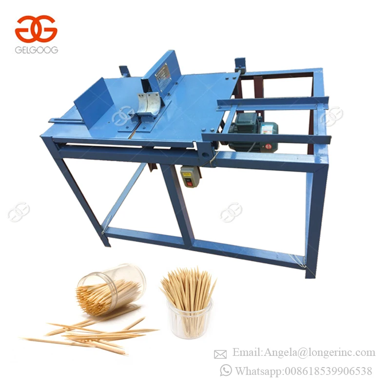Wooden toothpick making machine / Bamboo toothpick production line / Toothpick making line