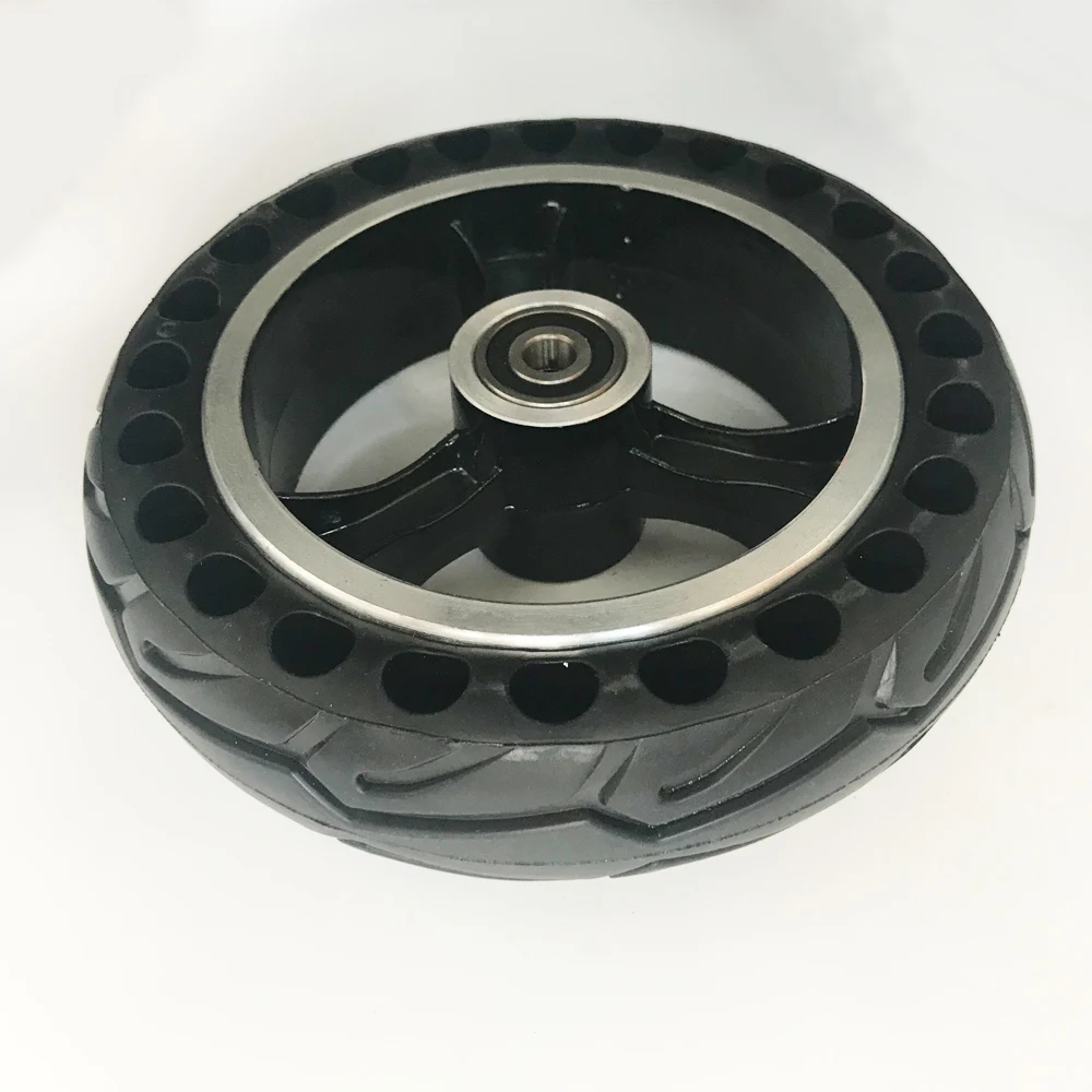 Scooter Tire 200x50 Solid Rubber Tire 8 inch Tyres Wheel Rim Electric Scooter Wheel Chair Parts