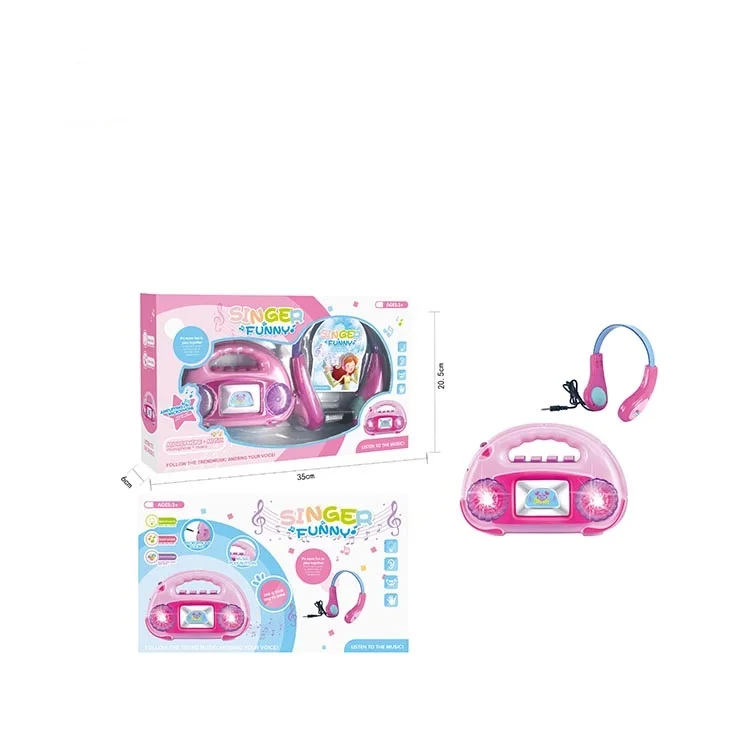 ITTL песни игрушка Детские музыкальные голоса диктофон с микрофоном