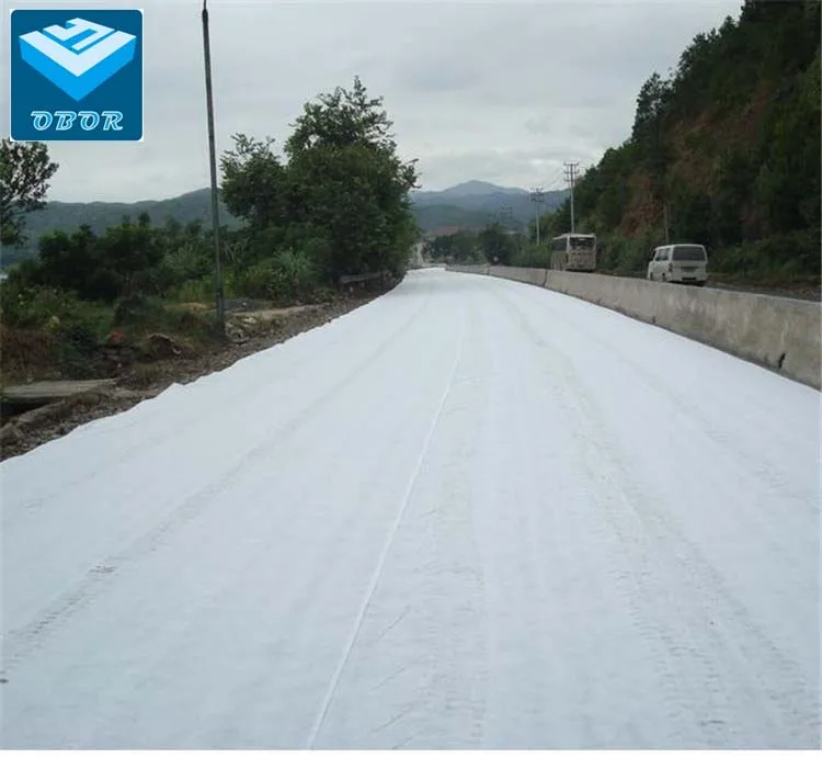 100GSM 200GSM 250GSM 300GSM 400GSM 600GSM 800GSM non woven polyester geotextile  fabric for retaining wall