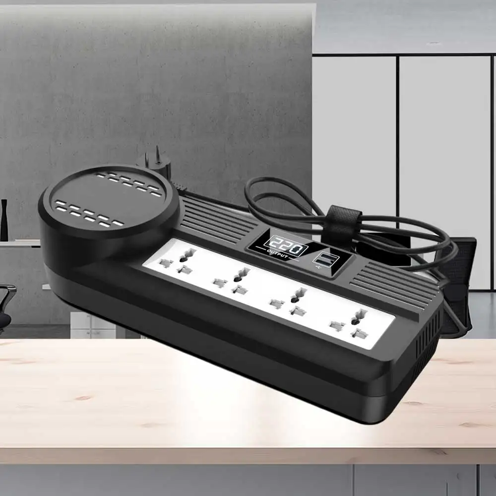 OSWELL Home Portable Socket Relay Type 1500VA Manostat Voltage Regulator