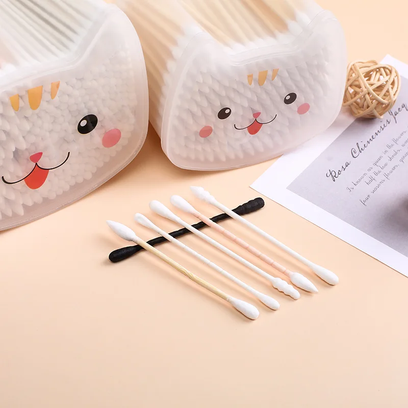 High Quality  Spiral cotton swab  Craft Drawer Paper Box Paper Cotton Swab Cotton Buds Other Medical Consumables Paper Stick Cot