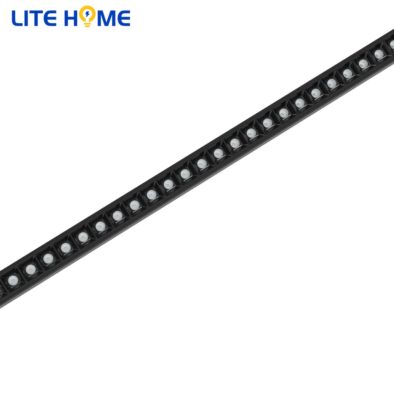 Single track grill light 3FT 30w led track light Modern design for supermarket Commercial light office