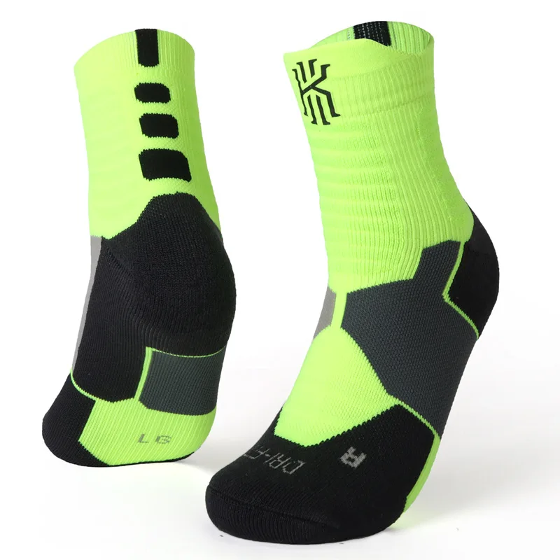 Wholesale Fashion Custom Print Logo Design Color Sport Sock Basketball Socks Men Sock With Multiple Colors