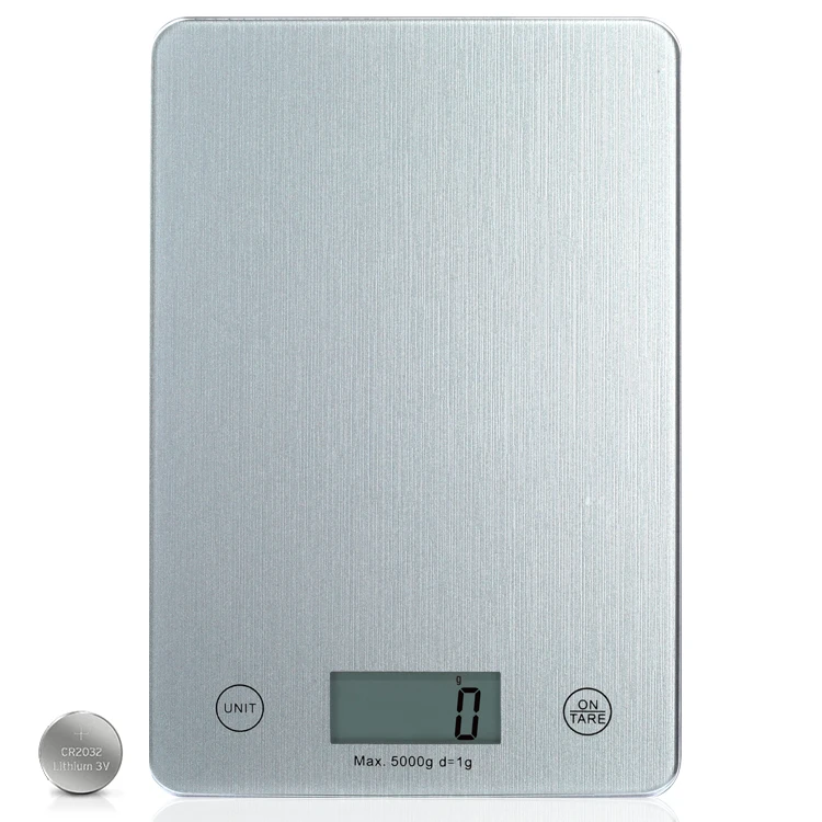 Hot selling tempered glass LCD display digital food kitchen scale