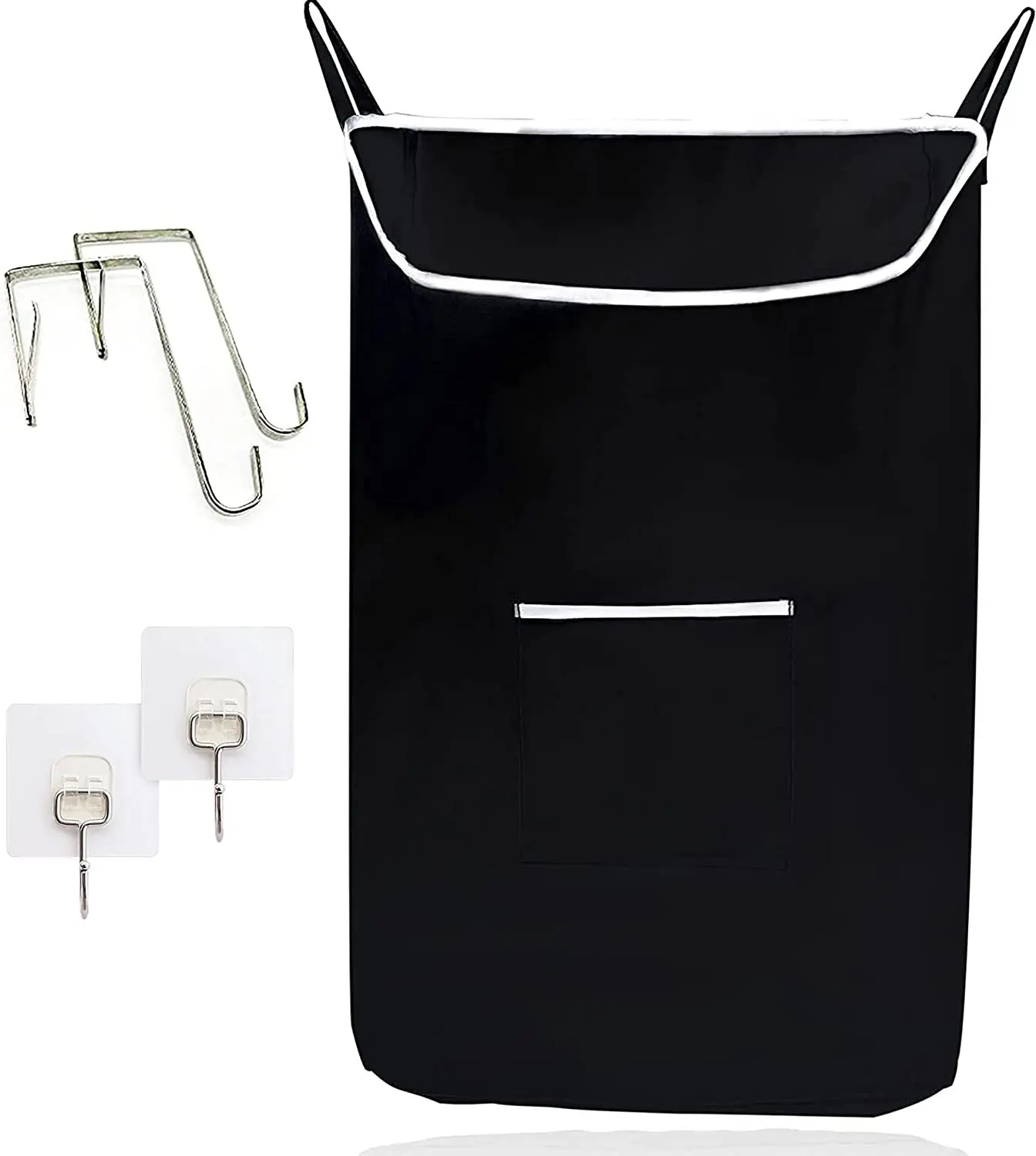Collapsible Space Saving Over Door Laundry Bag Large Laundry Organizer Bag 1 Pack Door Hanging Laundry Hamper Bag