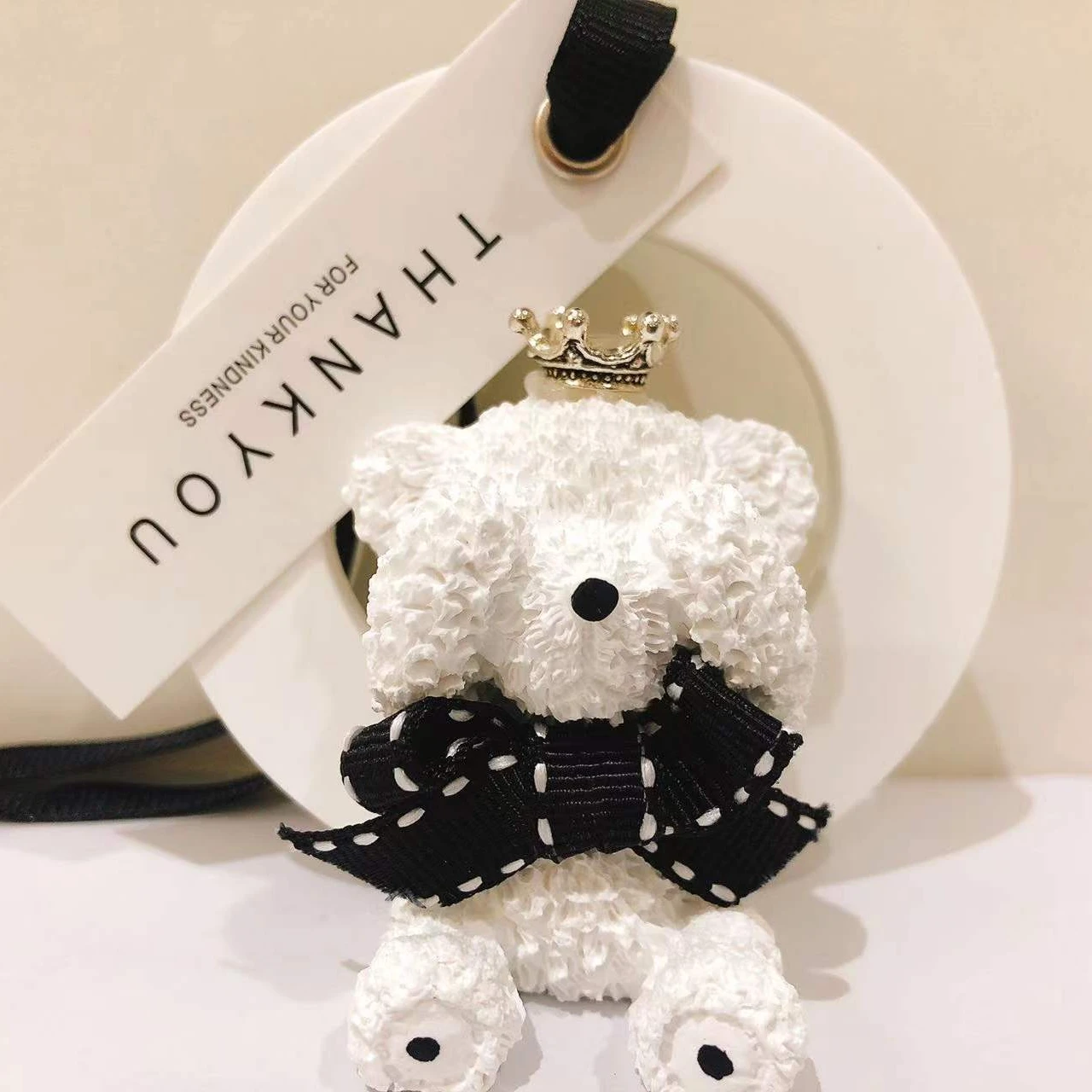 Household air freshener Handmade fragrance diffuser Ceramic decoration car closet essential oil diffuser pendant