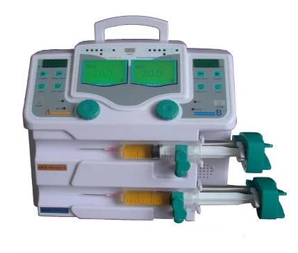 Двойной шприцевой насос с библиотеки лекарства и вливания запись AJ-P920G