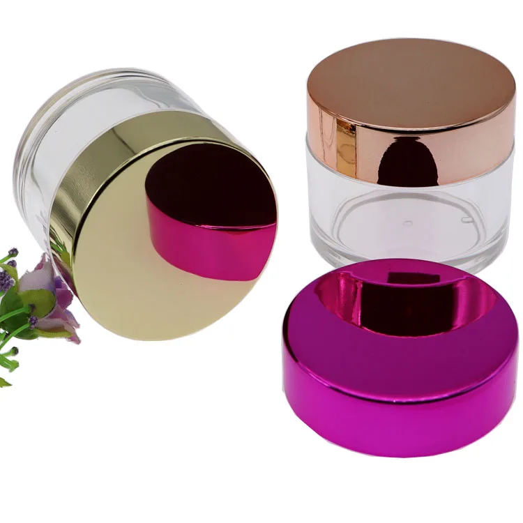 
factory Custom your logo 0.5 1oz 2oz empty cosmetics Acrylic plastic Jar for face cream nail dip powder jar 