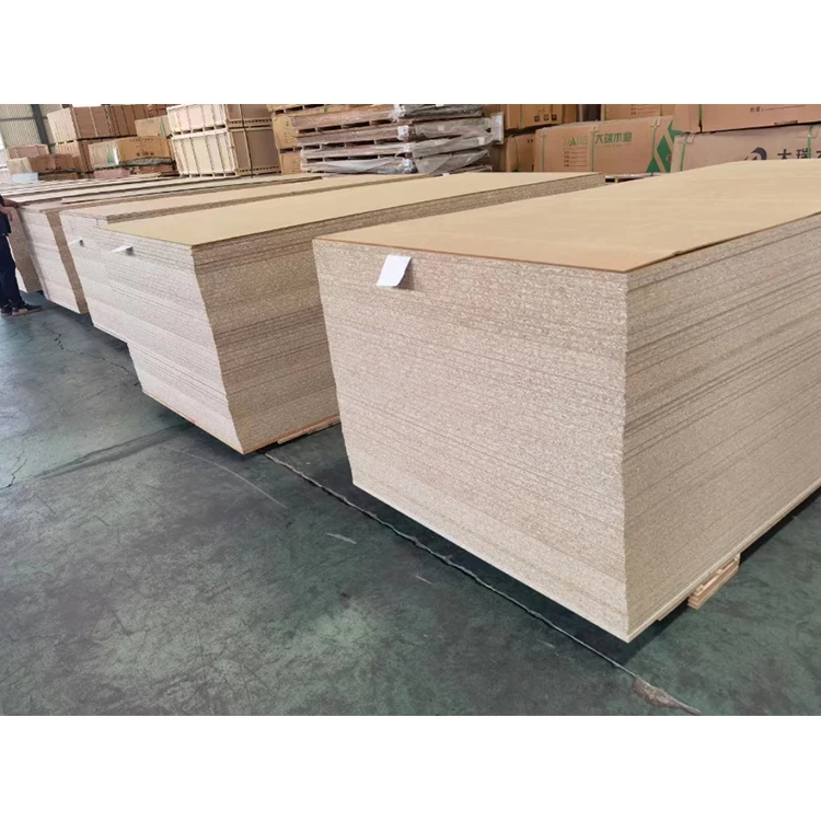 E1 chipboard boards 12mm 15mm 16mm 18mm white melamine coated laminated chipboard pb particle board