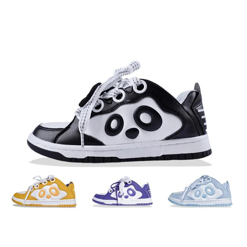 Custom Shoe Manufacturers OEM Brand Chunky Sneakers Zapatos De Dama Design Luxury Platform Lace Up Skateboard Shoes For Men