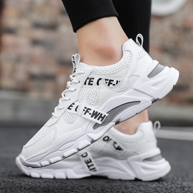 Мужские модные кроссовки на заказ, школьная обувь Sepatu на плоской подошве, оптовая продажа 2021, повседневные кроссовки, теннисная белая спортивная мужская обувь
