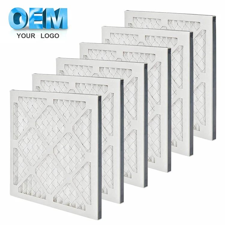 18x30x1 Certified EN779 20x24x1 Air Filter Washable  Pleated Pre Filter for pets family Remove Pollen Mold Bacteria Smoke