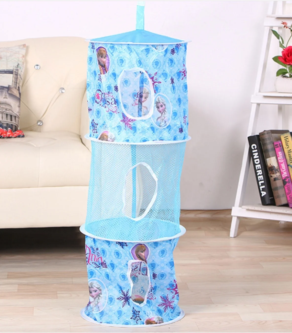 Laundry Basket Foldable Hanging Organizer Storage Bags Kid Toys Polyester Irty Clothes Hamper Plastic Foldable