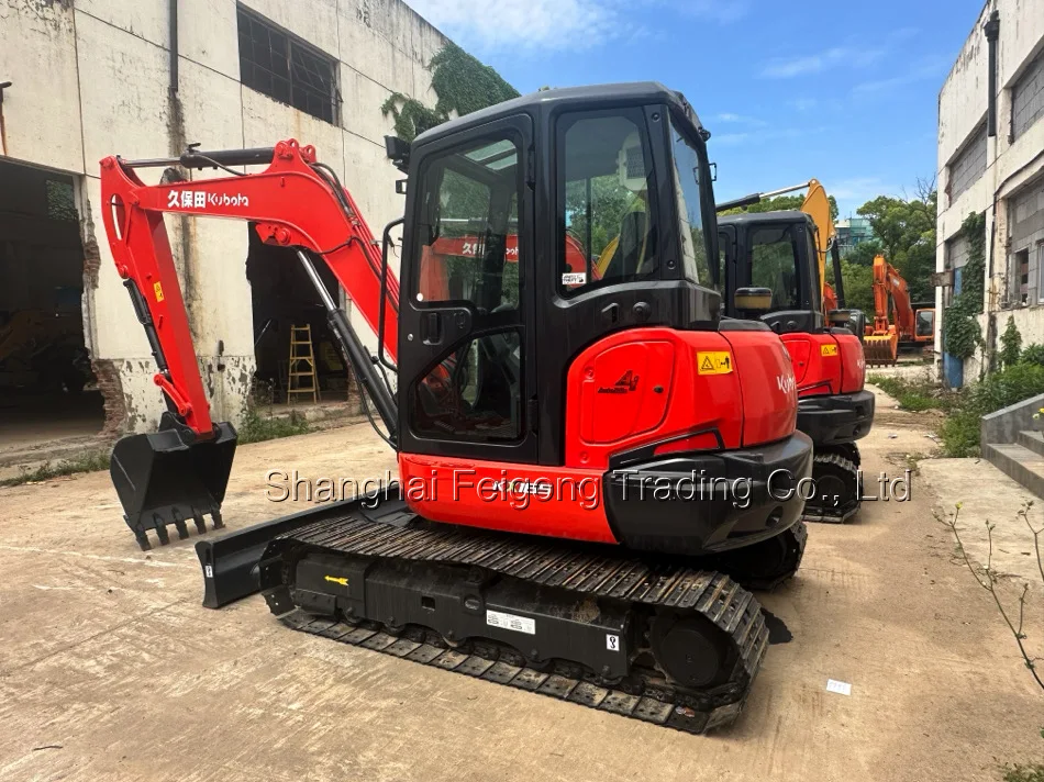 High quality Used KX165 Kubota excavator -5 -3 mini crawler digger 5.5ton Japan origin