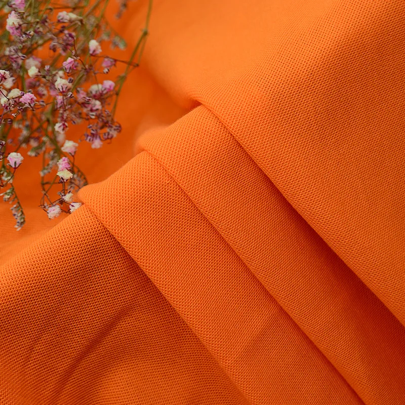 Dyed Color TC 90% Polyester 10% Cotton T-Shirt Fabric