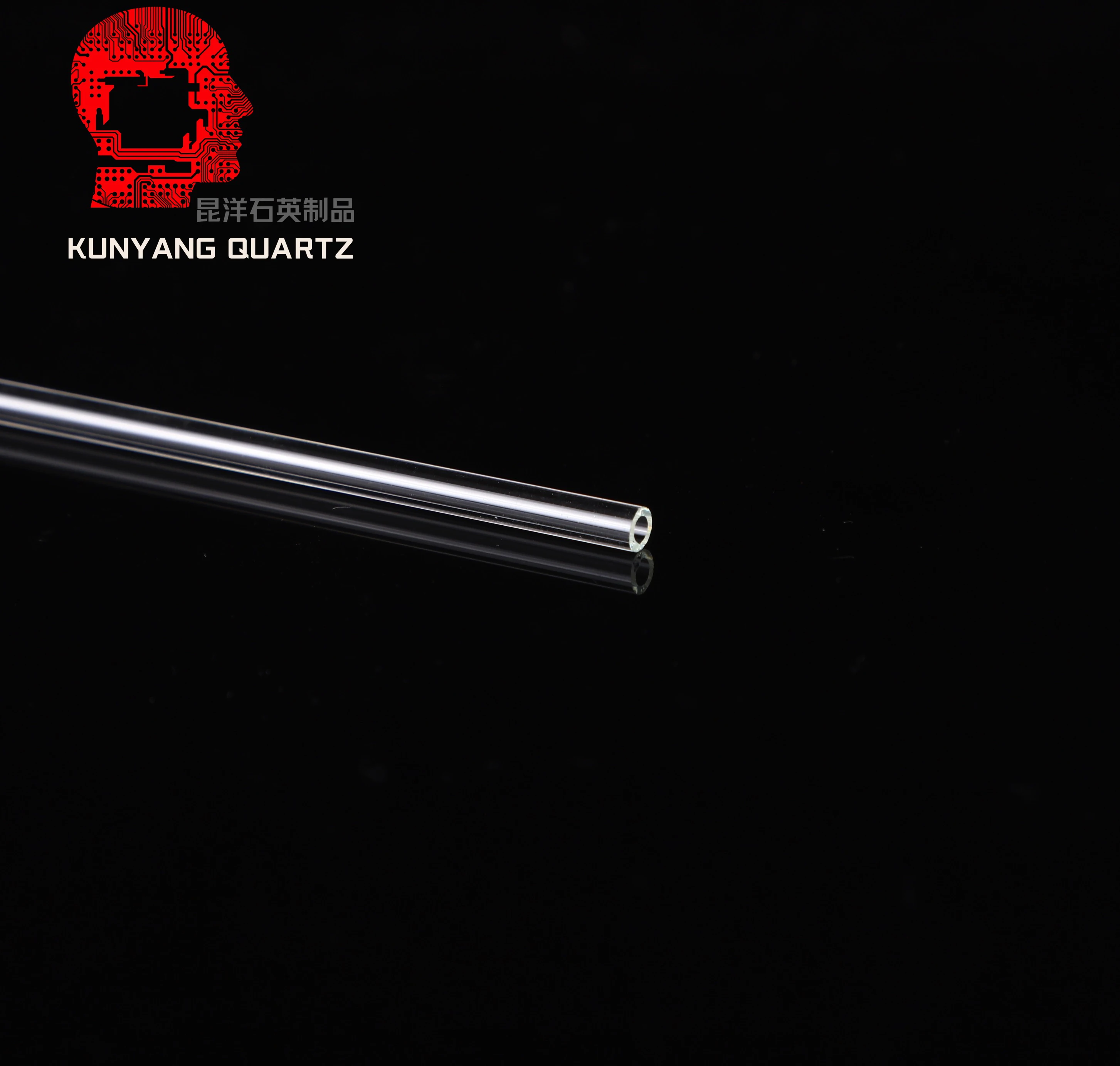 Quartz glass tube glass tube high temperature resistant quartz glass