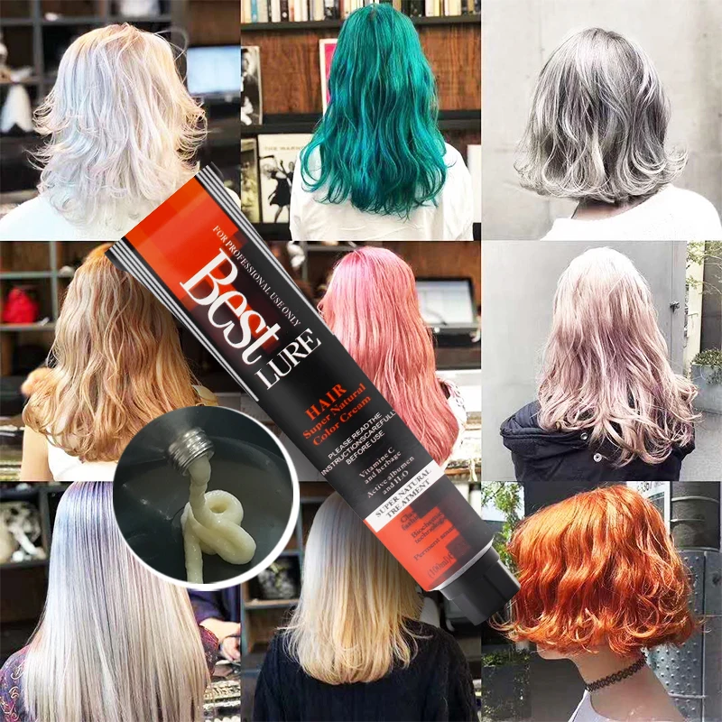 Factory Private Label wholesale salon ppd free ammonia free permanent professional color hair cream