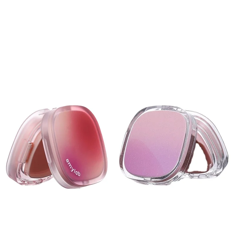 Transparent Clear Square Empty Cosmetic BB Air Cushion Make Up Foundation Powder Case