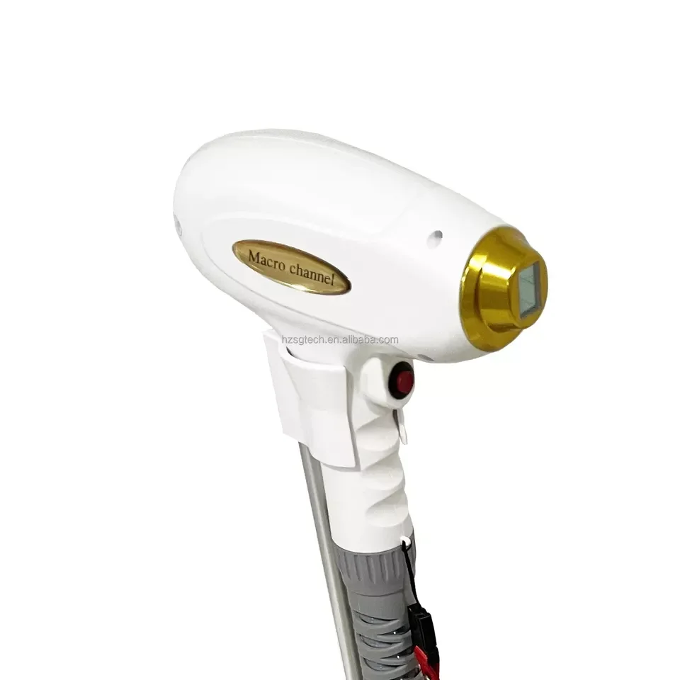 Model S 808nm diode stack hand piece 808 diode laser machine spare parts 300w 500w 600w hand piece handle 808nm 755nm 1064nm