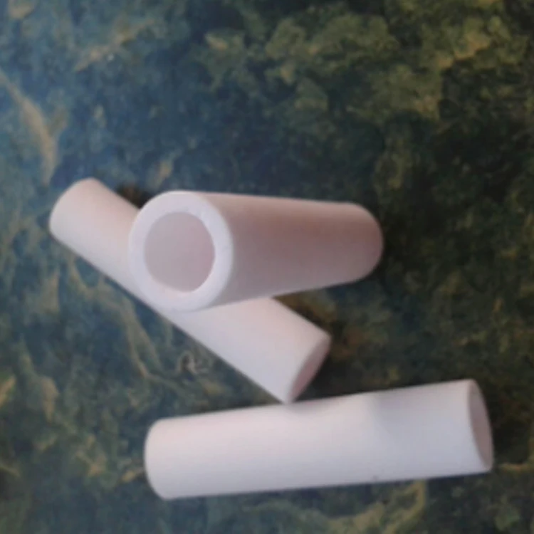 Flange 99% Alumina Ceramic Tube With Thread China Supplier