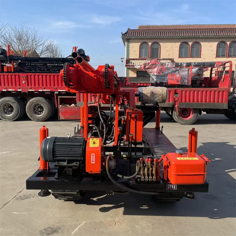 Hot sale Crawler type small drilling rig MGJ-50 Pneumatic hydraulic anchoring drilling rig