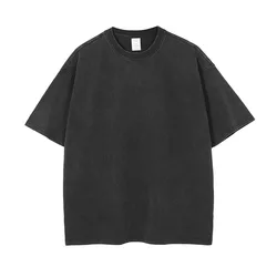MIYU 2021 High quality Shirt For Women Drop Sleeve 250 gsm Cotton Custom Heavy Weight Oversized Essential